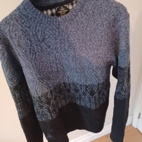 Color Block Knit Sweater - Picture 1 of 2